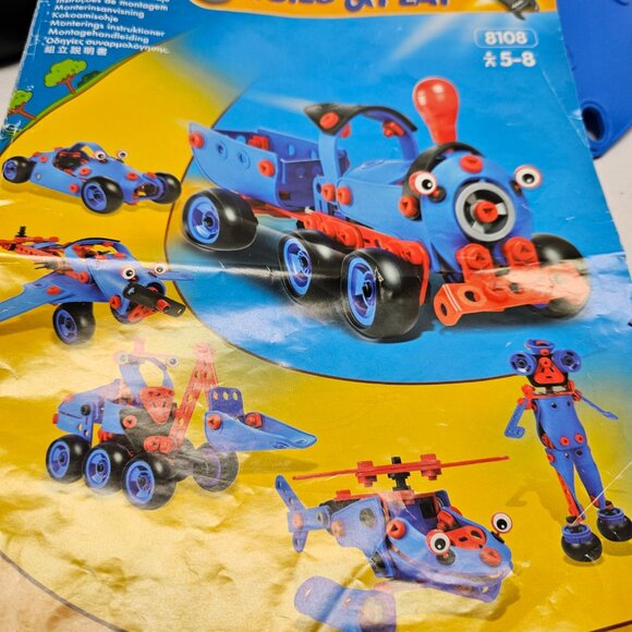 Meccano Multi Models 8180 Build & Play Train Robot Car Helicopter Airplane 5-8 - Picture 5 of 16